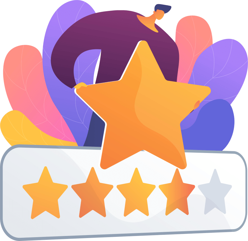5 estrellas - reviews google